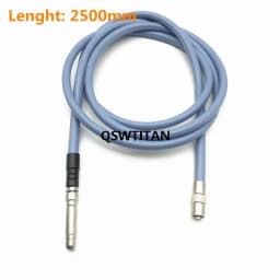 Medical Rigid Endoscope Fiber Optic Light Cable 1.8m 2.5m 3m Endoscopy LED Light Source Guide