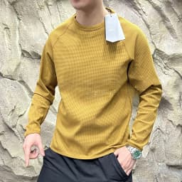 AMASSRUVE Lightweight Breathable Quick Dry Long Sleeve T-Shirt Hoodie Unisex Autumn Winter Casual Wear Polyester Fiber round ...