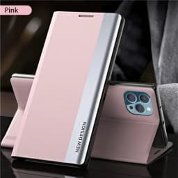 Flip Leather Case For Samsung Galaxy S26 S25 Edge S22 S23 S24 Ultra S10 Plus S20 S21 FE S8 S9 Holder Luxury Bracket Cover Coque