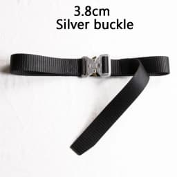 3.8cm 3cm 2.5cm Canvas Tactical Belt for Male and Female Trend Fashion Hip Hop Punk Y2k Girdle Outdoor Sports Youth Waistband