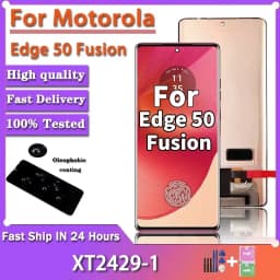 6.7"AMOLED LCD For Motorola Edge 50 Fusion LCD Display Touch Screen Digitizer For Moto Edge 50 Fusion Display