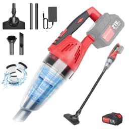 5000W Cordless Car Vacuum Cleaner with Batteries, USB Car Hoover Hand Held Vacuum Cordless Car Vacuum Cleaner 5500PA Suction