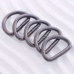10pcs Metal D Ring Strong Webbing Dee Ring Buckle for Bag Strap Belt Purse DIY Bag Accessories