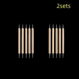 Pottery Dots Sculpture Tool Stainless Steel Polymer Clay Shape Pen Metal Ball Clay Carving DIY Ceramics Decorating Tools