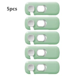1/2/3/5pcs Child Safety Cabinet Lock Security Protection Home Refrigerator Safety Buckle Baby Anti-Pinch Hand Drawer Door Locks