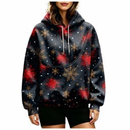 Women Fall And Winter Hoodie With Pet Pouch Oversized Pocket Colorful Print Sweatshirt For Dogs And Hoodies for Women Casual
