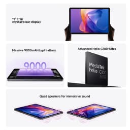 Global Version Xiaomi Redmi Pad 2 MTK Helio G100-Ultra 11' Display 18W Fast Charging 9000mAh Battery 90Hz Mi Tablet 8MP Camera