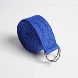 183*3.8cm Yoga Strap Cotton Exercise Yoga Belt Adjustable Woven Stretch D-Ring Buckle Fitness Stretching Bands Pilates Rope