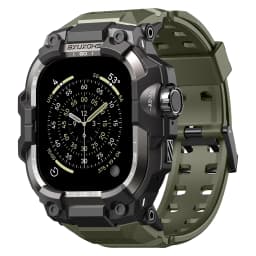 Band Case for Apple Watch Ultra 4/3 49mm 46mm 45mm 44mm TPU Bracelet Metal Cover for Iwatch 11 10 9 8 7 6 5 4 SE Tactical Strap