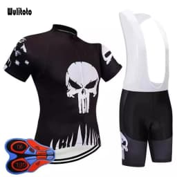 spring Mountain Bike Jersey long sleeve short sleeve 9D Gel Cycling Pants Suit Men zipper Cycling Jersey set