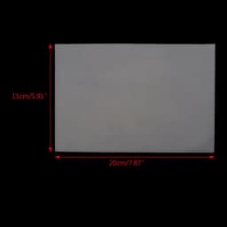 Reusable DIY Silicone Clear Mat Resin Pad Double-sided for Epoxy Resin Mould