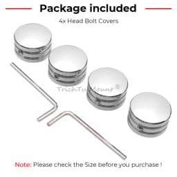 Spark Plug Cover For Harley Twin Cam Big Twin 1340 Evo Sportster 1985-later Motorcycle Accessories 4Pcs Engine Head Bolt Nut Cap