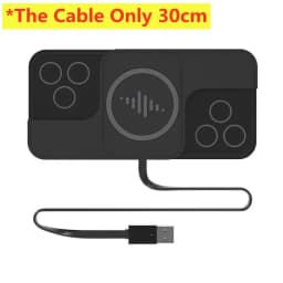 20W Fast Car Wireless Charger Pad For iPhone 16 15 14 13 Samsung Huawei AirPods Phone Non-slip Quick Car Wireless Charging Stand