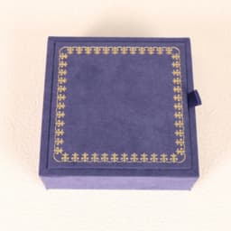 High-end White Satin Jewelry Box Ring Box Necklace Earrings Gift Storage Display Box Paper Flip Jewelry Organizer Box Joyero