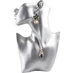 5 Style Mannequin 3 Colors Stand Holder Rose Red Earrings Ring Necklace Bracelet Jewelry Display Bangle Watch Jewelry Storage