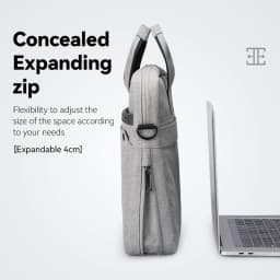 MARK RYDEN Laptop Bag Oxford Fabric Expandable Briefcase Fits 15.6 inch Water Resistant Business Handbag