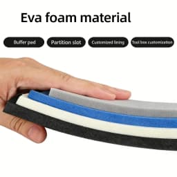 1pcs EVA Foam Rubber Thickness 3/5/10/15mm EVA Foam Sheets Craft Foam Pads Roll DIY Projects Handmade Model Making Material