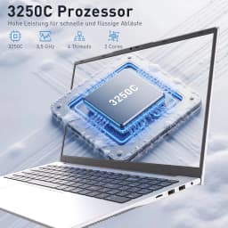 Notebook Pc, 15.6" Fhd Ips Laptop, Amd Ryzen 3 3250C, Max. 3.5Ghz 16Gb Ram 512Gb Nvme M.2 Ssd, Windows 11 Pro, Wi-Fi 6, Bluetooth 5.3, 2X Type-C, HDMI - Computer for Work & Study