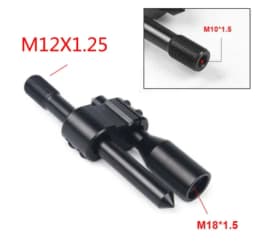 Mechanical Texture High Quality Car Aluminum H Type Shift Knob Extension Adjustable Extender Gear Shifter With Three Adapters