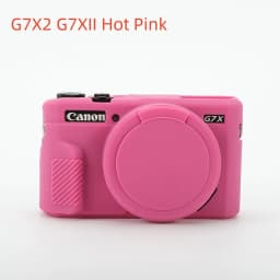 For SX740 HS Digital Camera Case Silicone Cover For Canon G7X Mark II III G7X2 G7X3 SX730 SX740HS Soft Protector Bag