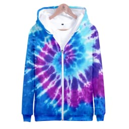 Colorful Spiral Dizzy Pattern Hoodie Men Women Optical Illusion Hoodies Sweatshirt Harajuku Tie Dye Jacket Coat Clothes