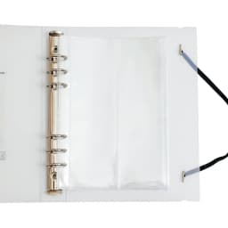 A5 A6 Zipper Binder Photo Card Collection Book Postcard Organizer Diary Notebook School Stationery