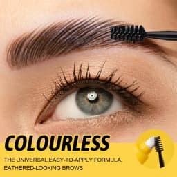Rave Lady 3Pcs Brows Styling Spiking Glue Waterproof Long Lasting Makeup Colourless Instantly Dry Eyebrow With Double Brush