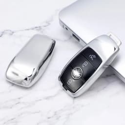 Soft TPU Car Key Case Cover for Mercedes-Benz A C E S Class GLA GLC GLE GL GLS CLA CLS AMG W205 W213 W177 W222 E200 E300 C260