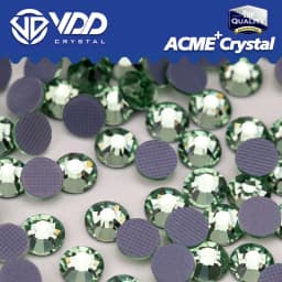 VDD Multi-color ACME+Series Top Quality Glass Hot-Fix Rhinestones Crystal AB Flatback Glitter Strass Stones For Fabric Garment