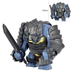 Blind Box Big Building Blocks Killer Croc Bane Olog-hai Troll Orc Action Figures Puzzle Collection Model Doll Bricks Toy Gifts
