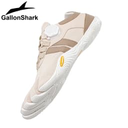GallonShark Quick-Lace Five Finger Barefoot Shoes for Men & Women | Non-Slip for Yoga, Walking, Water Sports & Fitness