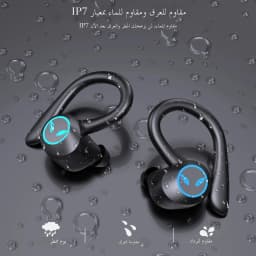Wireless 5.4 Headphone Touch Control Sports Waterproof Bluetooth Earphone HiFi 9D Bass Stereo Earphone Headset With Microphone