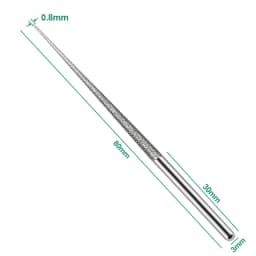 3MM Shank Grinding Rods Mini Drill Diamond Grinding Head Bur Needle Engraving Carving Polishing Glass Jade Stone Drill Bit