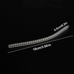10cm Ring Size Reducer Tools Spiral Spring Based Rings Adjust Invisible Transparent Tightener Resizing Tool Jewelry Guard