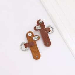 Replacement Genuine Leather Strap Punch-free Shoulder Strap Transformation Buckle Conversion Hang Buckle for Longchamp