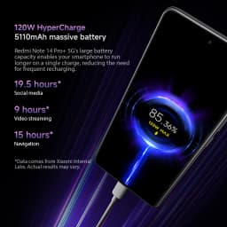 Smartphone Xiaomi Redmi Note 14 Pro Plus 5G Global version 120W HyperCharge AMOLED display 200MP AI camera Snapdragon® 7s Gen 3