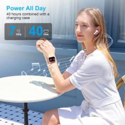 TWS Wireless Bluetooth Headphones - Sophisticated and Simple Design, Hi-Fi Sound Quality, Long Battery Life, Multiple Functions