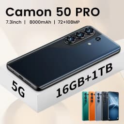 Camon 50 Pro 5G Smartphone 16GB 1TB High Performance 7.3" Screen 108MP Camera 8000mAh Mobile Phone