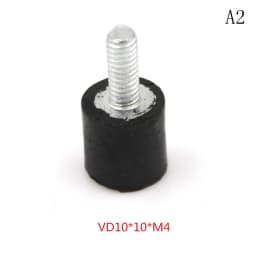 1pc M3 M4 M5 M6 M8 Male To Female Thread Rubber Shock Absorber Crash Pad Damper Bobbin Mount Anti Vibration Isolator Accessories