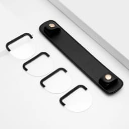 CRAZYSMITH Decompression Shoulder Pad Anti-wear Buckle For Chanel 22 Bag Anti-abrasion Protection Sheet Chain Fixing Accessories