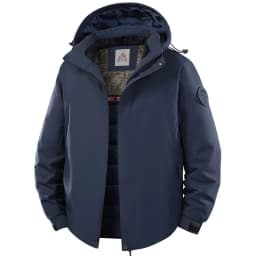 Men's Jacket Stand Collar Men's Parka Winter New down Jacket Fleece Warm Jackets Men Business Leisure Coat Baseball Coats 8826