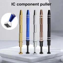 Jewelry Ball Grabber Tool 4-Claw Chip Pickup Tweezers Stainless Steel Retractable Grabber for Pearl Small Parts Jewelry Repair