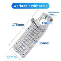 ZONESUN Hot Foil Stamping Machine Plate Working Board for Embossing Machine Embosser Stamp Shoes Leather Handbag