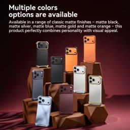 Genuine Aluminum SEBS Rubber Metal Bumper Double-layer ARC Case for IPhone 18 17 Pro Max Air Unique Design High-strength Cover