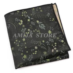 High Grade Handkerchief Man Jacquard Water Ripples Constellation Paisley Christmas's Day Party Pocket Square Handkerchiefs Suit