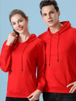 High-Quality Pullovers Custom Logo Printed Personal Group Brand Embroidery Men and Women 100% Cotton Hoodies