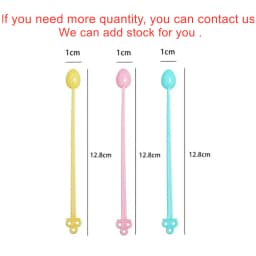 10-100pcs Stirring Stick Plastic Epoxy Glue Stick Dispensing UV Resin Silicone Mold Spatula Spoon for Resin Jewelry Making Tools