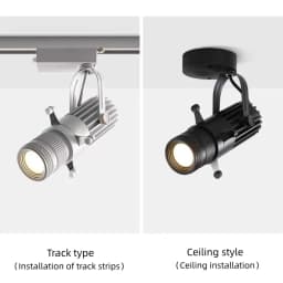Ceiling Light Adjustable Aperture Variable Mode COB Spotlight LED Stage Lighting, Bars, Restaurants, Shops AC90V-265V