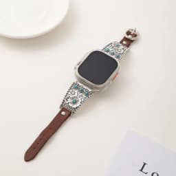 Retro WatchStrap For iWatch Ultra 4 3 49mm 12 11 10 42mm 46mm Vintage Band For Watch Serise9 8 7 SE 45mm 41 44 40 38mm Bracelet