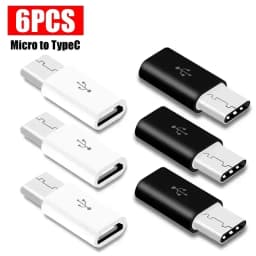 Micro USB Female To Type C Male Android Adapter Connector Phone Converter USB Type C To Micro USB Converter for Samsung Xiaomi